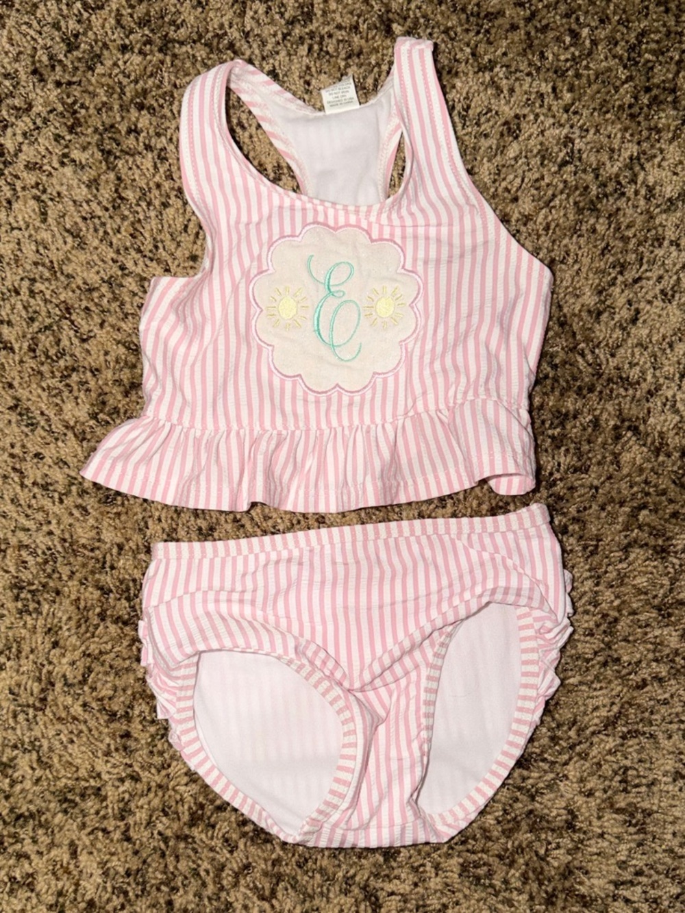 “E” Swim Suit